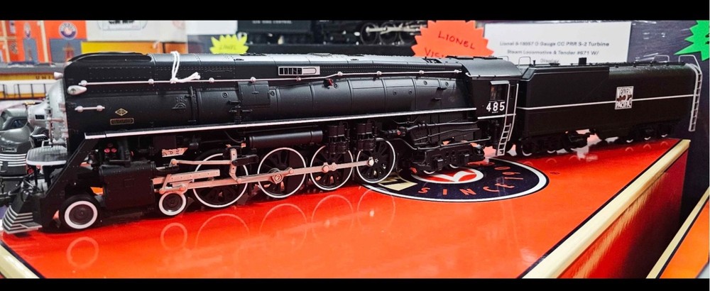 Lionel 6-38080 TMCC Western Pacific Scale 4-8-4 GS-64 Loco & Tender #485 IN Box