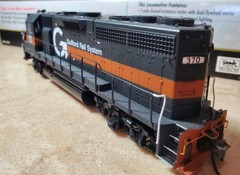Atlas Master GP40 High Hood MEC #370 Guilford Pan Am DCC C-9 Unrun Wrong Box