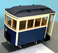 On30/Oe/O16.5 Aru-Model Isumi Single-Ended Narrow Gauge Railcar Kit 0e Scale