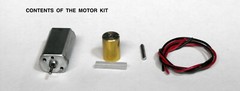 ROUNDHOUSE MDC HO or HOn3 SHAY CAN MOTOR FLYWHEEL UPGRADE KIT
