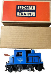 Postwar Lionel 51 Navy Switcher NICE with Original Box in VGC 1956