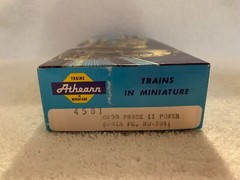 Athearn #4581 HO Scale Santa Fe GP50 Phase II Powered Locomotive #3841 DC