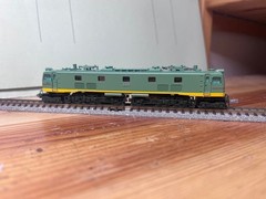 KATO EF58 Blue Emperor N Gauge Model Train with Light Function, Vintage