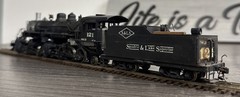 Pacific Fast Mail HO Brass Mallet 2-6-6-2 Steam Locomotive Custom Painted/Used!