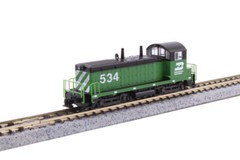 Kato 1764377 N Scale Burlington Northern EMD NW2 Switcher #534