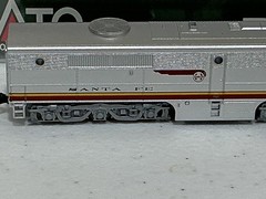 N scale Kato #106-0501 Santa Fe PA-1 & PB-1 SF Loco set NEW Test Ran 3.1.1