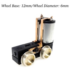 N/HOn30/HOe/009/On18/O9 Narrow Gauge Locomotive Power Drive Chassis 12mm/6mm H0e