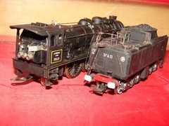 RIVAROSSI HO STEAM LOCOMOTIVE 231 E 13 SNCF LA CHAPELLE TRAIN ELECTRIC 1336