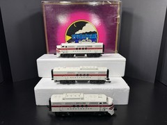 MTH 20-2443-1 Burlington FT diesel engine ABA set #110 PS2 BCR EX
