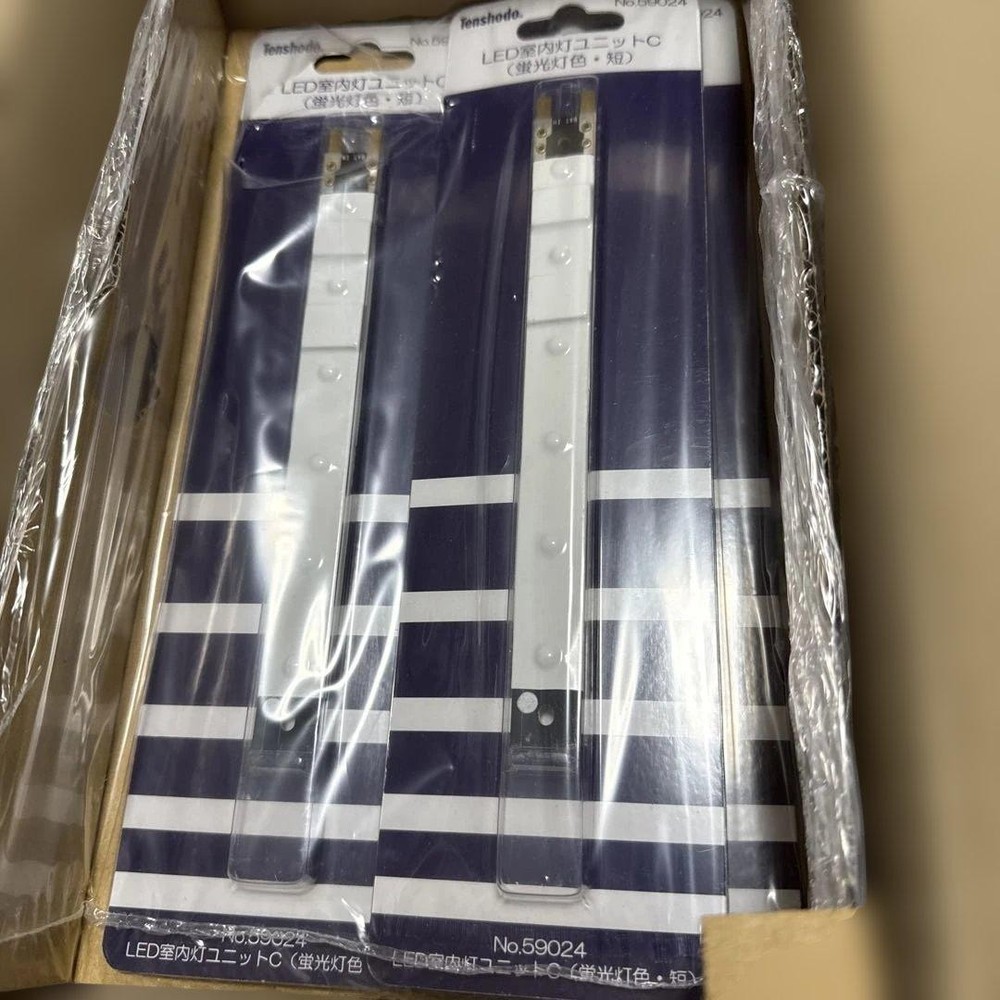 Tenshodo LED Interior Light Unit C Fluorescent Color, Short, No. 59024, 3