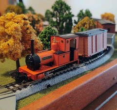HOn30 SMOKEBOX FRONT (PAIR) for the Bachmann RHENEAS LOCO. RESIN 3D Print.