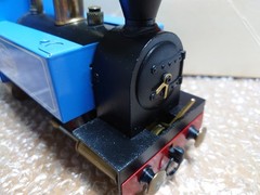 Mamod SL2 Live Steam Locomotive Blue Model Train Possibly O Gauge MadeIn England