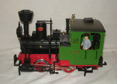 LGB G Scale 0-4-0 Stainz Steam Locomotive #2 with Driver 20201 Tested & Working