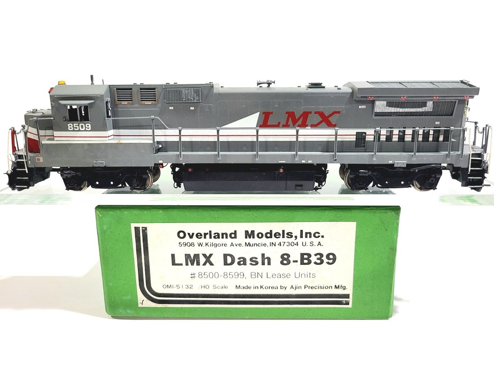 Overland OMI LMX GE Dash 8-B39 GE Locomotive Leasing #8509 HO Brass #5132 CP