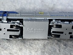 Rare E-R Models Delaware & Hudson RR Baldwin Shark Locomotive # 1216 N Gauge