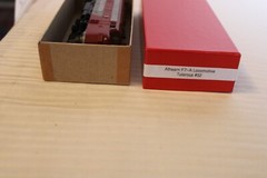 HO Scale Athearn, F7-A Diesel Locomotive, Tularosa, Red & Gray #52 Custom
