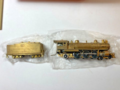 Westside Model HO Brass Southern Pacific P-1 4-6-2 Beautiful Locomotive & Tender