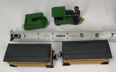 VTG Egger-Bahn 1009EB 0-4-0 Steam Loco EB #5 Tender Set Union Pacific Green READ