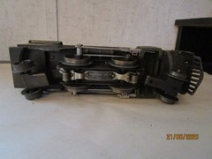 Lionel, O Gauge, 249E Gun Metal Gray Loco ONLY w/Nickel Trim