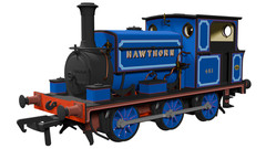 Rapido Trains 960510 OO Gauge Manning Wardle L Class – Hawthorn (what-if) DCC SO