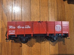 LGB, 4021, G, Rio Grande High Side Gondola Wagon Car