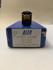 Alco Models D-137 G.E U-33C Diesel Locomotive HO Brass Santa Fe 8521