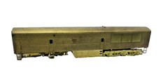 Red ball Ho Brass Fairbanks Morse 2000 HP 12 Wheel Diesel B unit Brass Unpainted