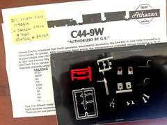 Athearn SANTA FE C44-9W #601 … DCC Ready – Super Blue Box Conversion