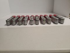 AHM Santa Fe 2654 Diesel Loco Shell HO 1/87 Shell only Lot Of 10