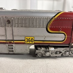 American Flyer 360 Vintage S Santa Fe PA-1 Powered A Diesel Locomotive