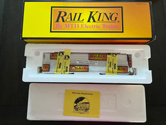 MTH RAIL KING CIRCUS TRAIN E-3 B-UNIT DIESEL LOCOMOTIVE NEW IN BOX