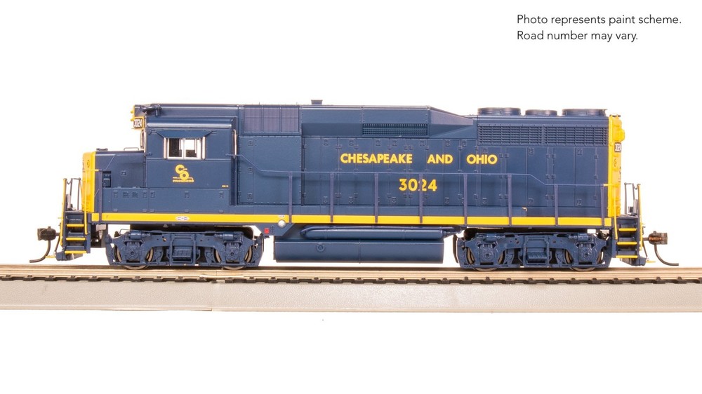 Broadway 9136 EMD GP30, C&O 3034, As-Delivered, Paragon4 Sound/DC/DCC, HO