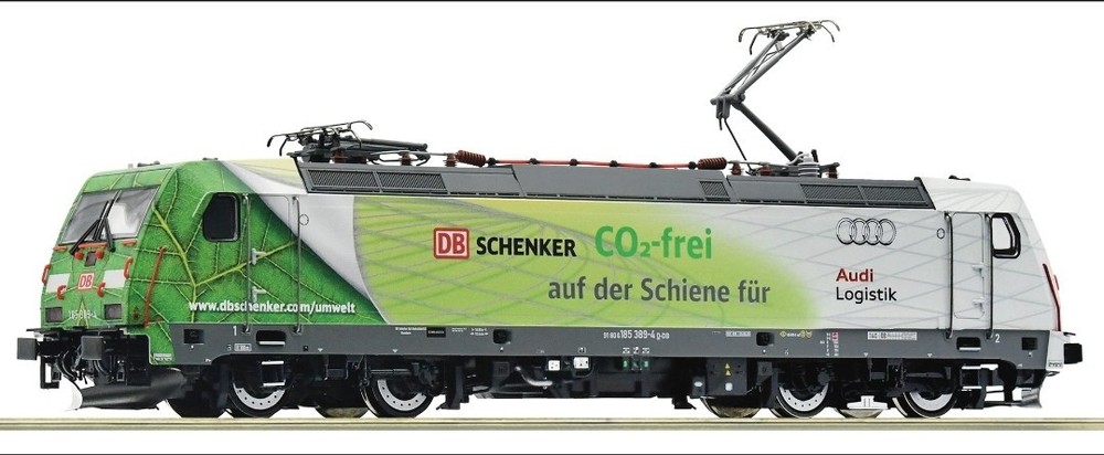 Roco DB BR 185 Electric Locomotive 7510015 HO Scale DCC Sound