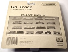 KID CONNECTION ON TRACK BURLINGTON CABOOSE 1601 DIE CAST TRAIN NEW SEALED