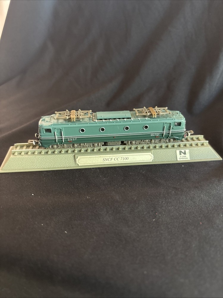 Del Prado Locomotive Train Model 1:160 Scale FRANCE SNCF CC 7100