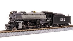 Broadway Limited N USRA 2-8-2 Heavy Mikado Kansas City Southern CTIE #562 7834