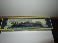 VINTAGE RIVAROSSI HO-SCALE “3 TRUCK HEISLER” LOCOMOTIVE “DEEP RIVER LOGGING” #9