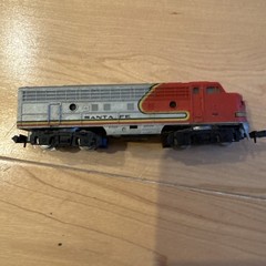 Vintage N Scale Trix West Germany Santa Fe 510 Diesel Locomotive Dummy Unit