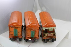 O Gauge – Pre-War American Flyer – Paul Revere Boxcab Set – Orange
