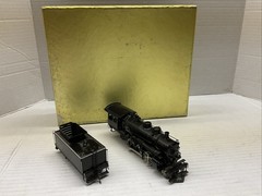 NWSL Milwaukee Road HO Scale Brass K1 2-6-2 Steam Locomotive and Tender