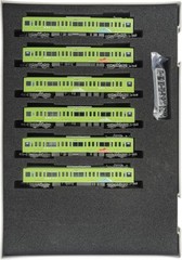 Greenmax N Gauge Keio 8000 Series Takaosan Train 6-Car Set for Additional Interm