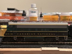 Athearn HO CN F7A Powered F7B Dummy Canadian National Locomotive Set LN Run