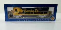 HO Scale Locomotive Bachmann Santa Fe Blue And Yellow