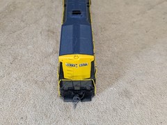 ALCO Models HO Brass #D-137 GE U-33C Diesel Loco Santa Fe #8513