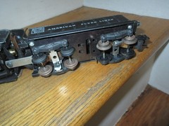AMERICAN FLYER 343 AC S-GAUGE 0-8-0 NICKEL PLATE ROAD STEAM LOCOMOTIVE W/ WRAP