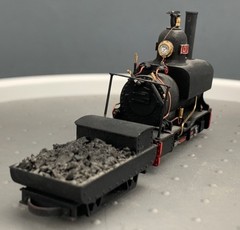 On2 1:43 Scale 0-4-0 “DOT” Beyer, Peacock Steam Locomotive W/Tender O3519