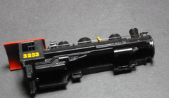 Ho Bachmann steam locomotive 0-6-0 shell Pennsylvania 3233