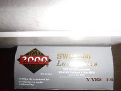 PROTO 2000 HO SW9/1200 BALTIMORE & OHIO #9616 SWITCHER w/SOUND & DCC BRAND NEW!