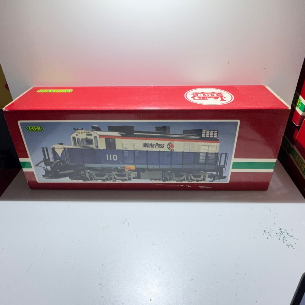 LGB #2055 G Scale White Pass & Yukon ALCO DL535 Locomotive Runs Boxed