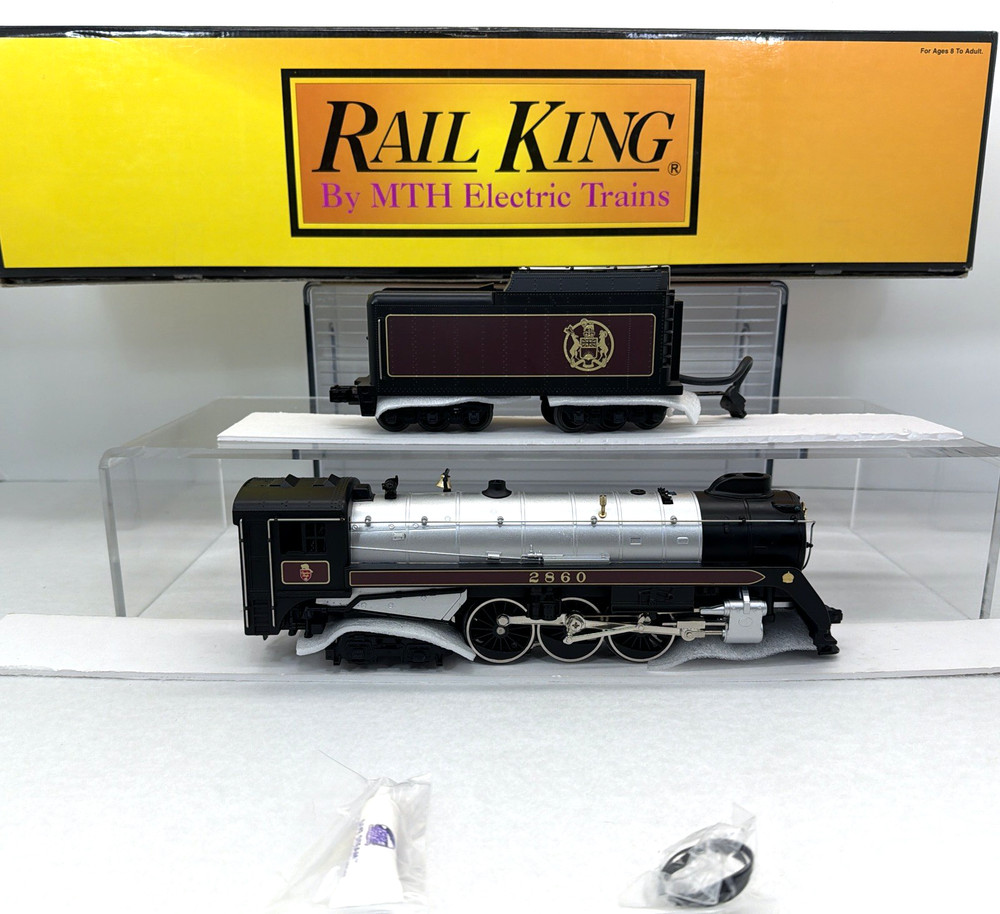 MTH RailKing 30-1169-0 Canadian Pacific 4-6-4 Royal Hudson UPGRADED PS.3 O Used